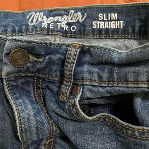 Mens Wrangler Jeans 30x32 EUC